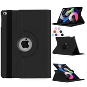 iPad 10th Generation Case (2022) Rotating Folio Case - Slim 360 Degree Rotating Protective Kick Stand Cover with Auto Sleep/Wake for iPad 10th Gen, A2696 A2757 A2777 -Black